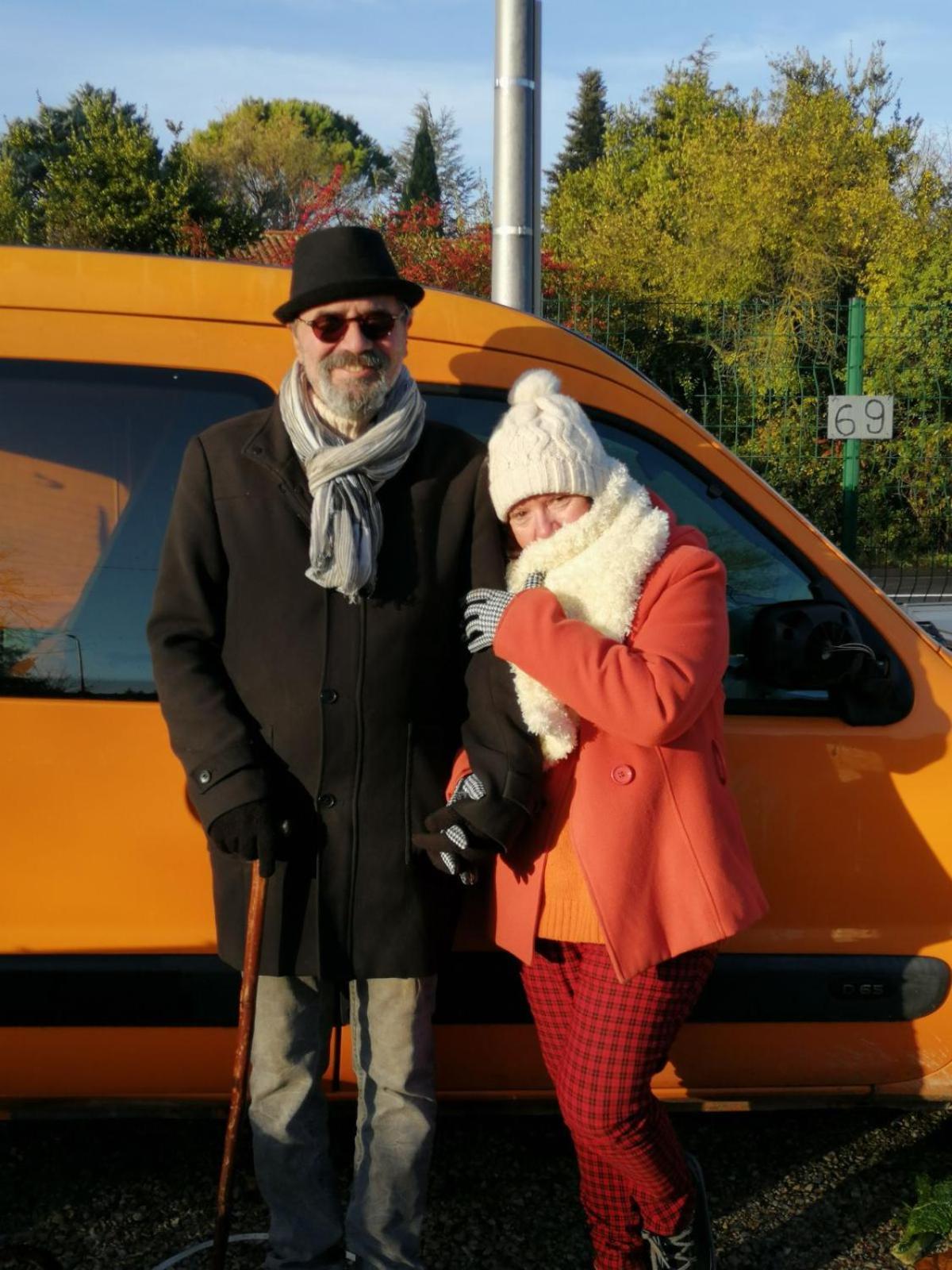 la fée viviane et michel l'enchanteur Robion en Luberon Esterno foto